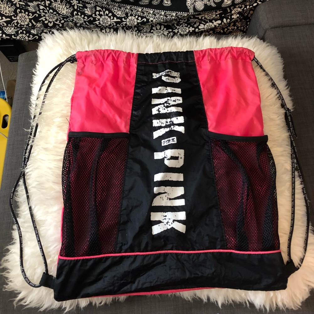 PINK Drawstring Bag